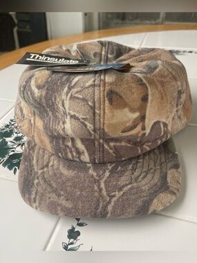 Vintage Gore-Tex Whitewater Outdoors Camo Trapper Hat 3M Insulated Hunting NWT
